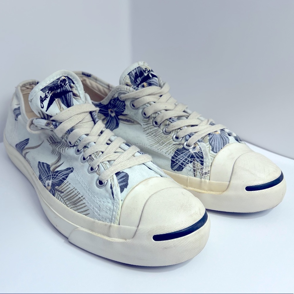 Jack Purcell Vintage Converse Low Tops White Unisex Men 11 Women 12.5